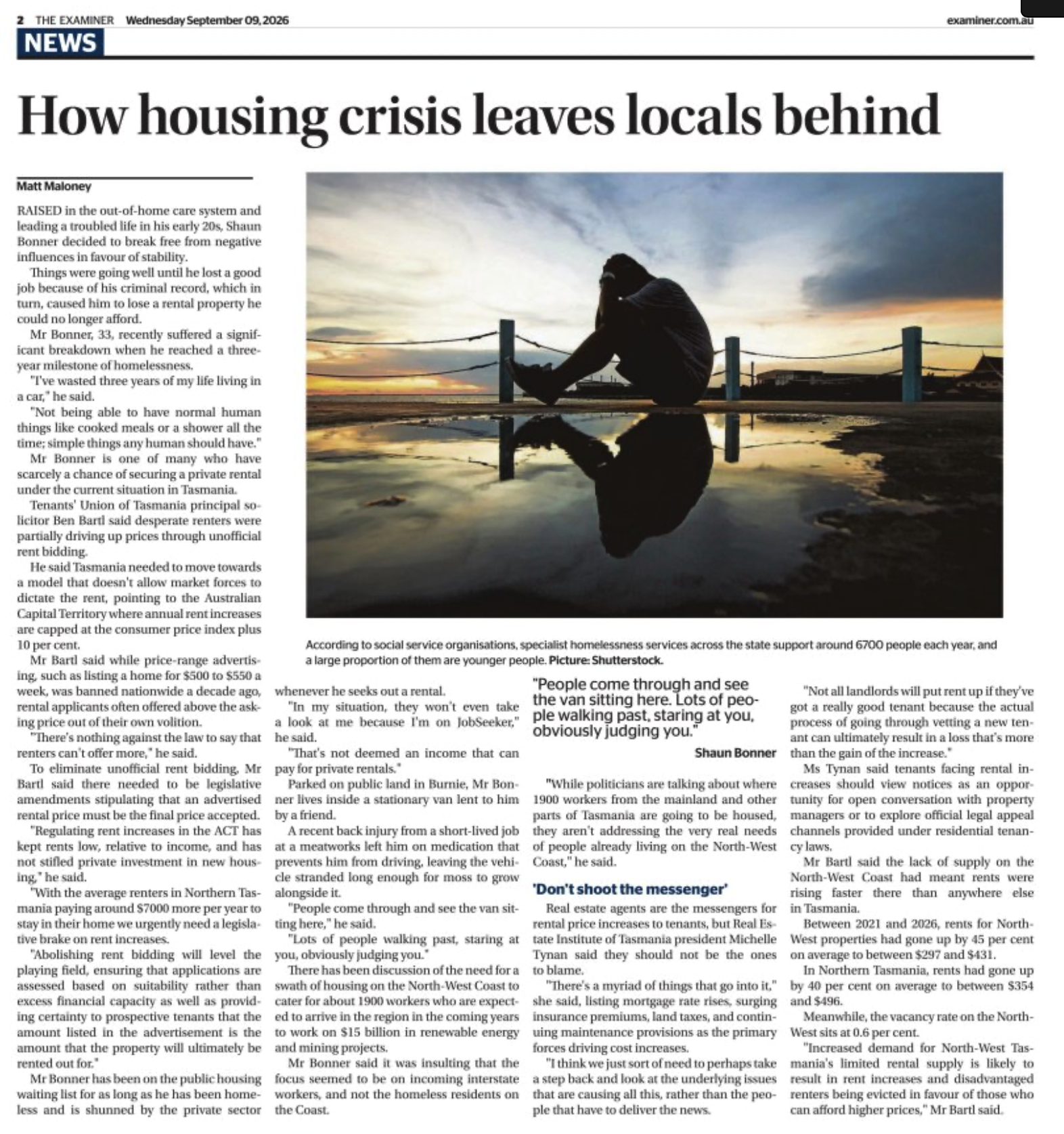 Examiner 090926 Homelessness Post Title here for best SEO results
